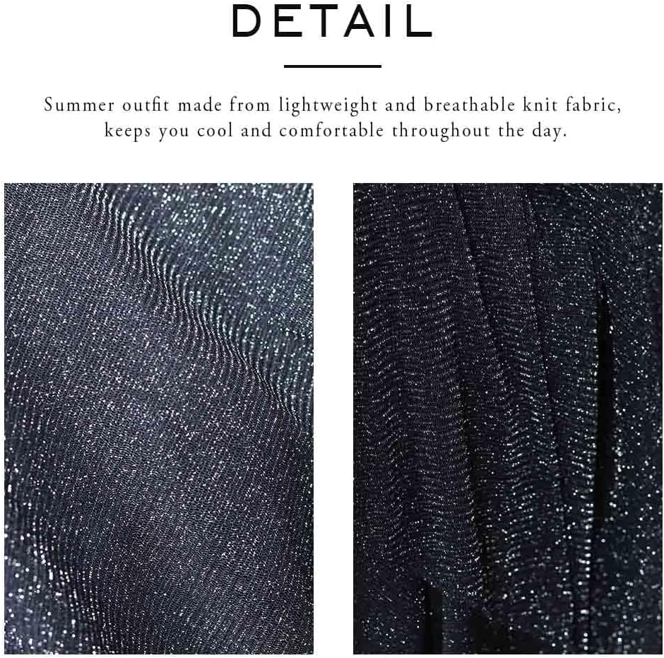 GRAEEN Halloween Glitter Pleated Skirt See Through Skirts Cover Ups Sheer Mesh Rave Suit for Women - Image 7