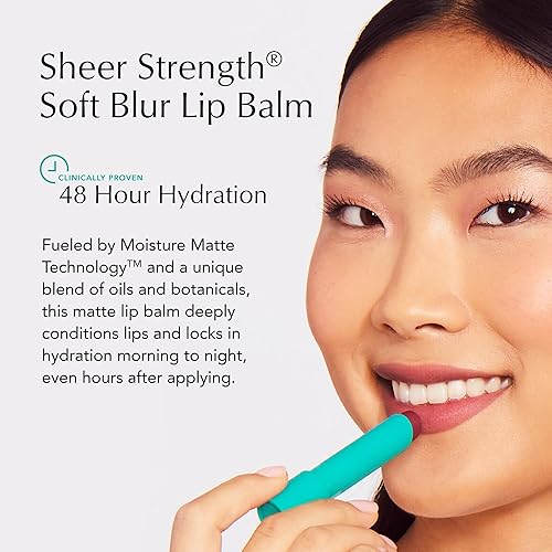 Miniatura 4 de Thrive Causemetics Tinte labial mate hidratante Sheer Strength, maquillaje diario esencial para mujeres, bálsamo labial ligero y cremoso,