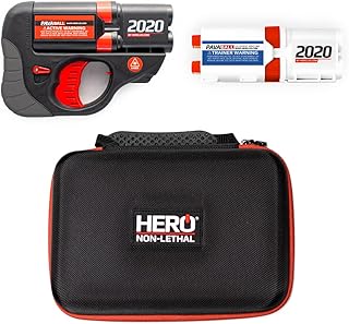HERO 2020: Patented, Award Winning Non Lethal Gun for Self Defense and Home Defense. Concealable and Powerful Pepper Ball Weapon