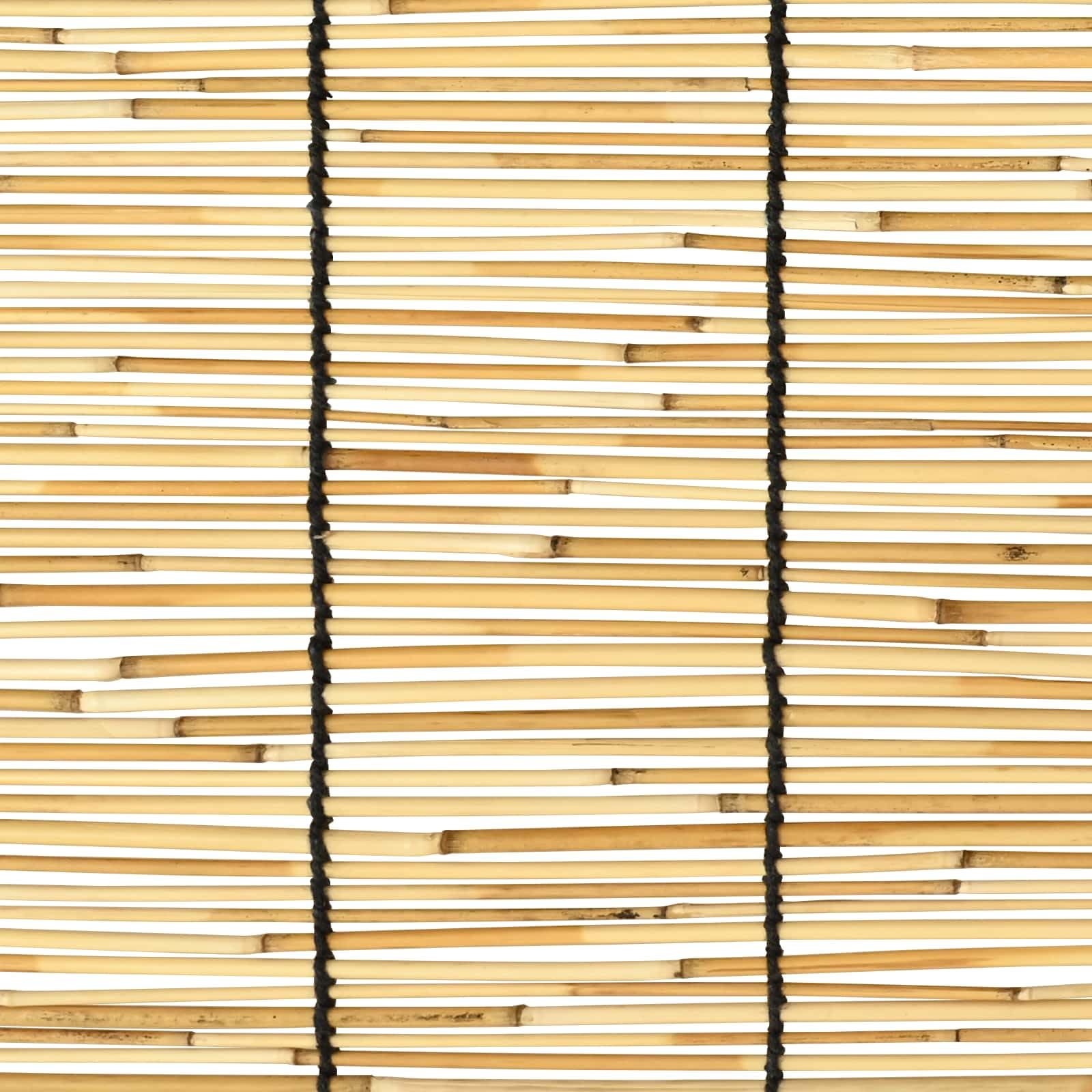Store enrouleur en roseau naturel 140 x 160 cm