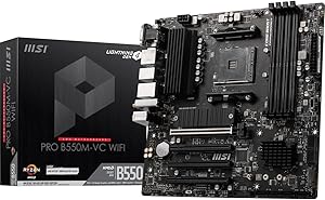 MSI PRO B550 AM4 Micro ATX WiFi