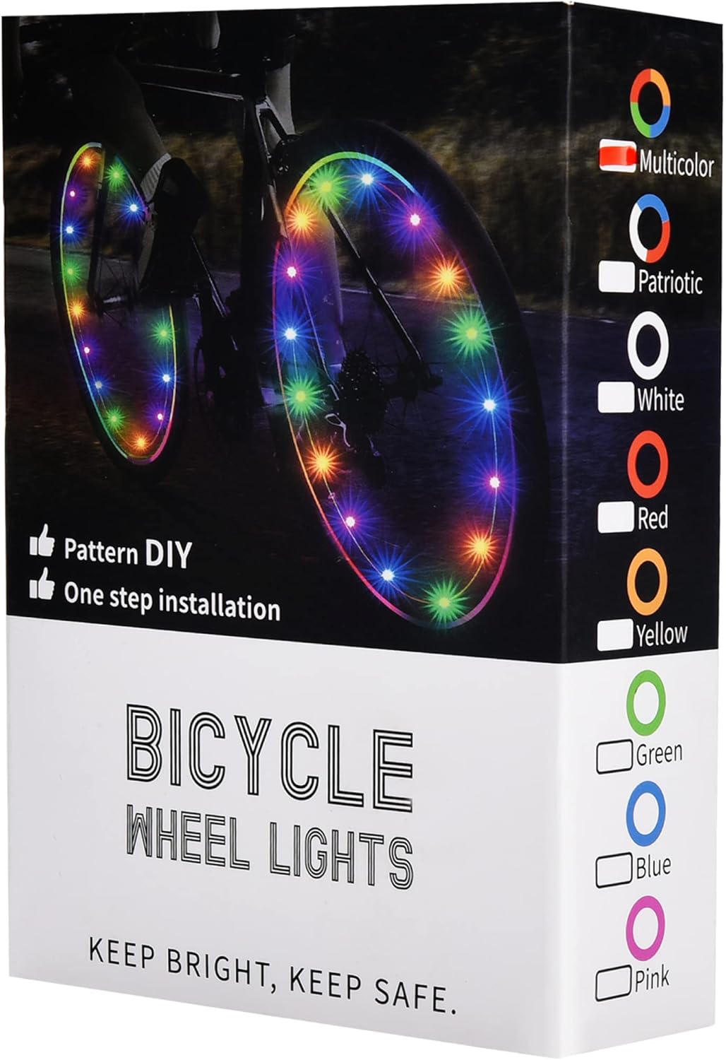 banana bike Spoke Lights Accessories Bicycle Wheel Spoke
