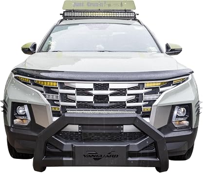 Vanguard Black Optimus X Series Bull Bar Compatible with 22-26 Hyundai Santa Cruz