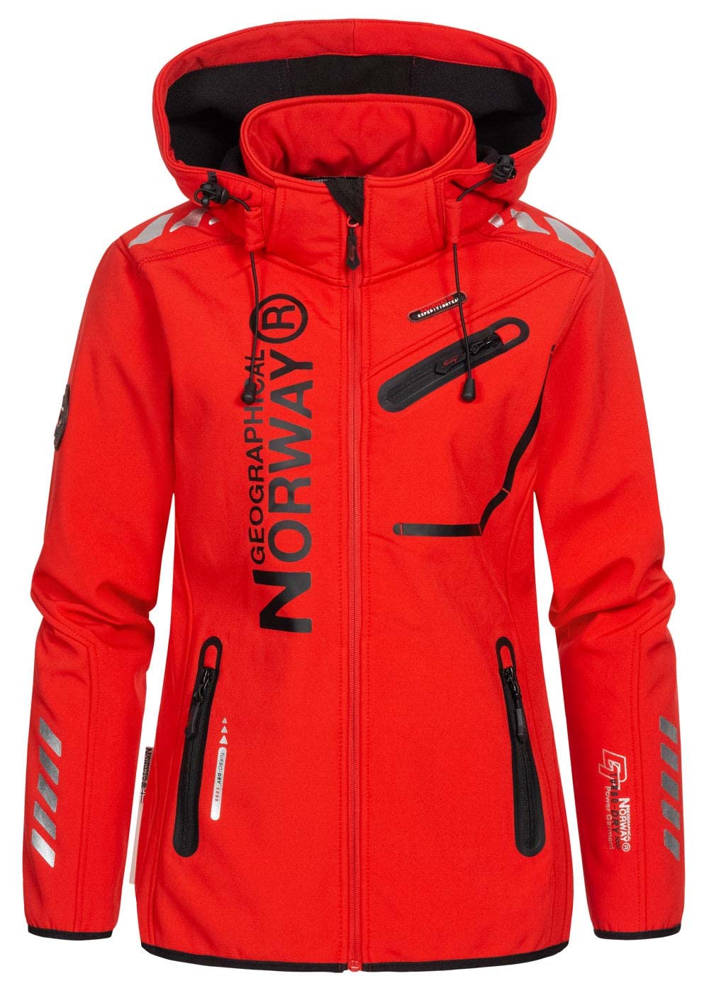 Geographical Norway Damen Softshell Funktions Outdoor Regen Jacke Sport