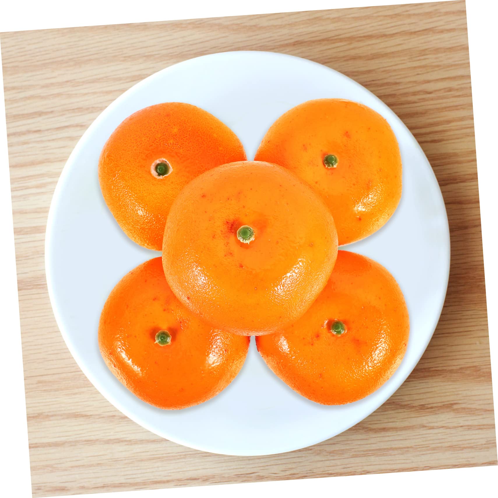 Alipis 20stücke Künstliche Orangen Modelle Realistische Schaumfrüchte Für Dekoration Und Fotografie Für Obstgeschäfte Und Partys Lebensechte Simulation Für Kreative Zwecke