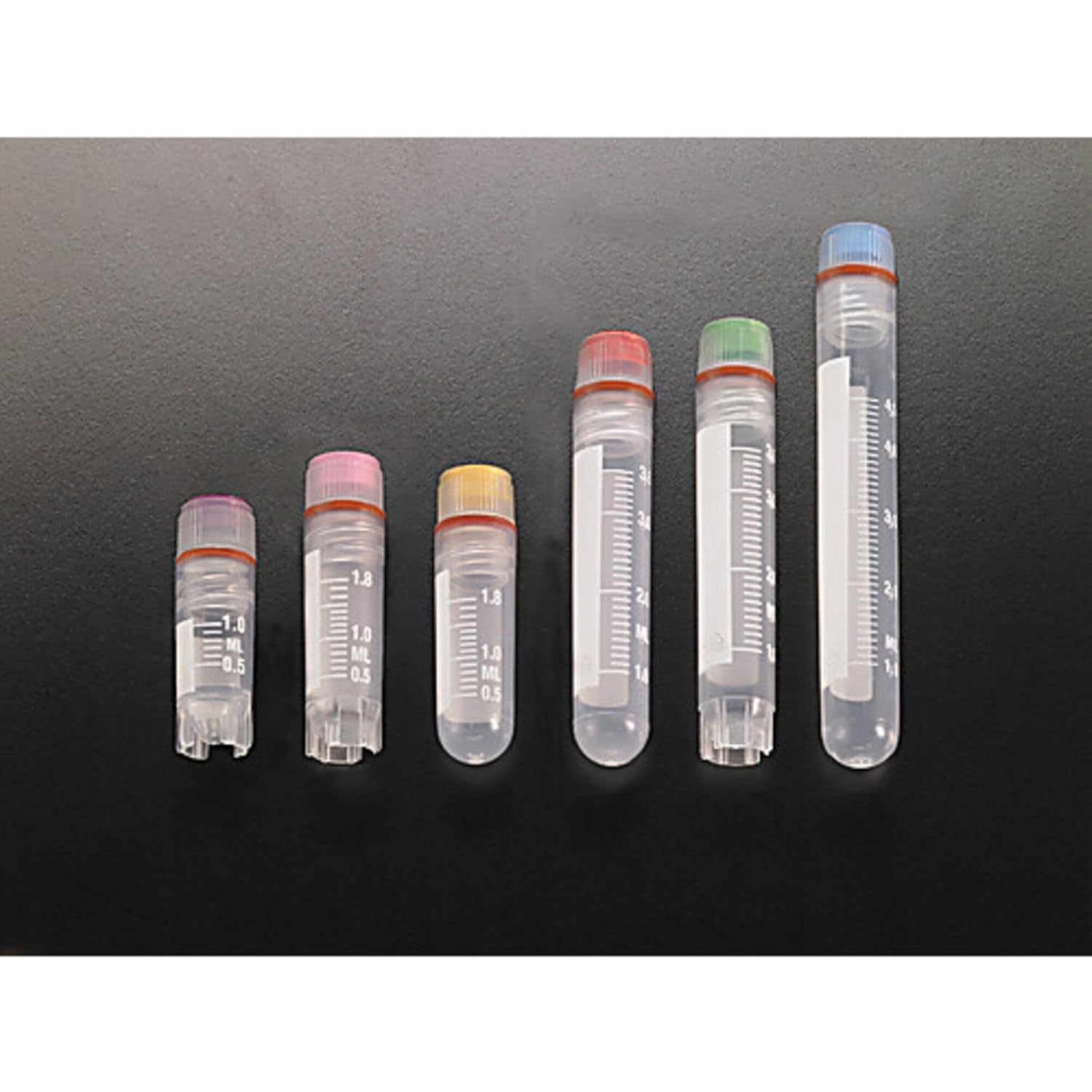 Simport T301-4 Cryovial Internal Thread Design Cryogenic Vial with Silicone O-Ring Seal, Round Bottom, 4.0 mL Capacity (Pack of 1000)