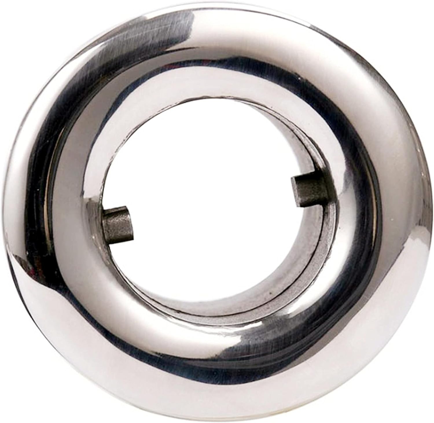 1Pack Stainless Steel 316 Straight Thru Hull Fitting Drain Thread Hose Barb Scupper Hose with Nut，Marine Bilge Pump Drain Vent Aerator Hose Yacht Water Outlet Port