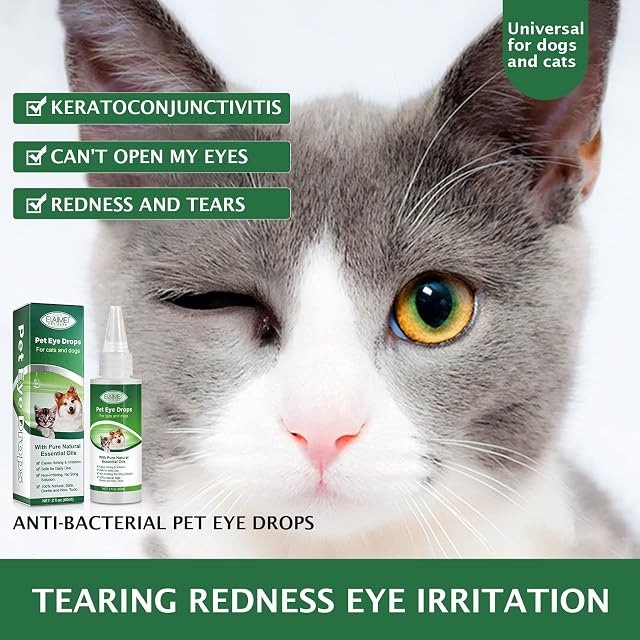 Foto 6 de 6 de GNAPY Gotas para los ojos de mascotas de 60 ml para perros y gatos