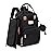 RUVALINO Diaper Bag Backpack, Multifunction Travel Pack Maternity Baby Changing Bags, Large Capacity, Waterproof, Black