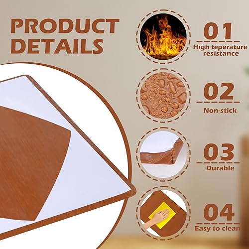 Miniatura 3 de Mixweer Juego de 4 fundas de prensa de calor antiadherentes, resistentes al calor, reutilizables, para transferencias de sublimación, máquina de