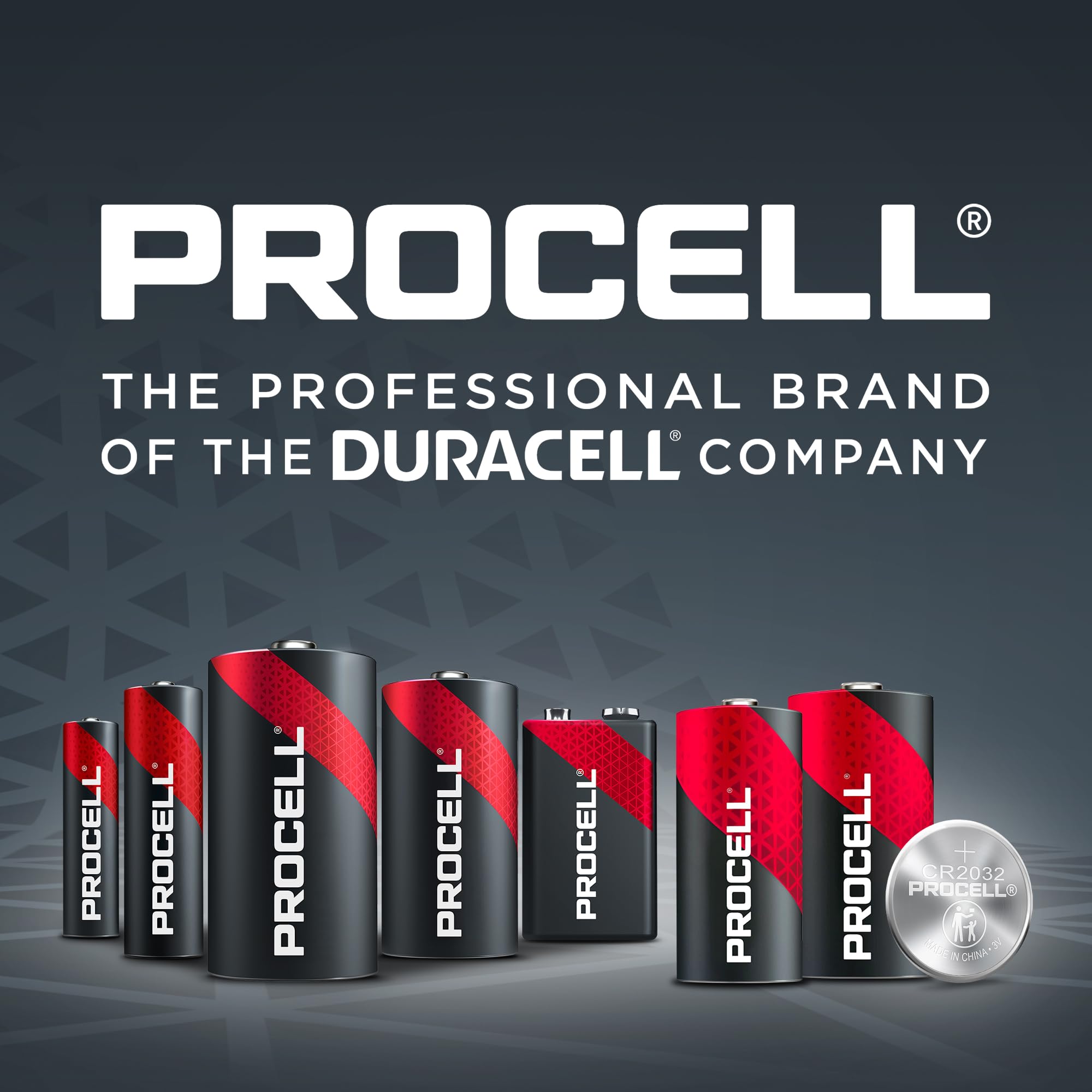Duracell pc1604bkd09 Procell Alkaline-Manganese dióxido de batería, 9 V (Caso de 72)