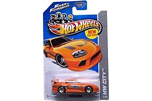2013 Hot Wheels City Toyota Supra from Fast & Furious Movie