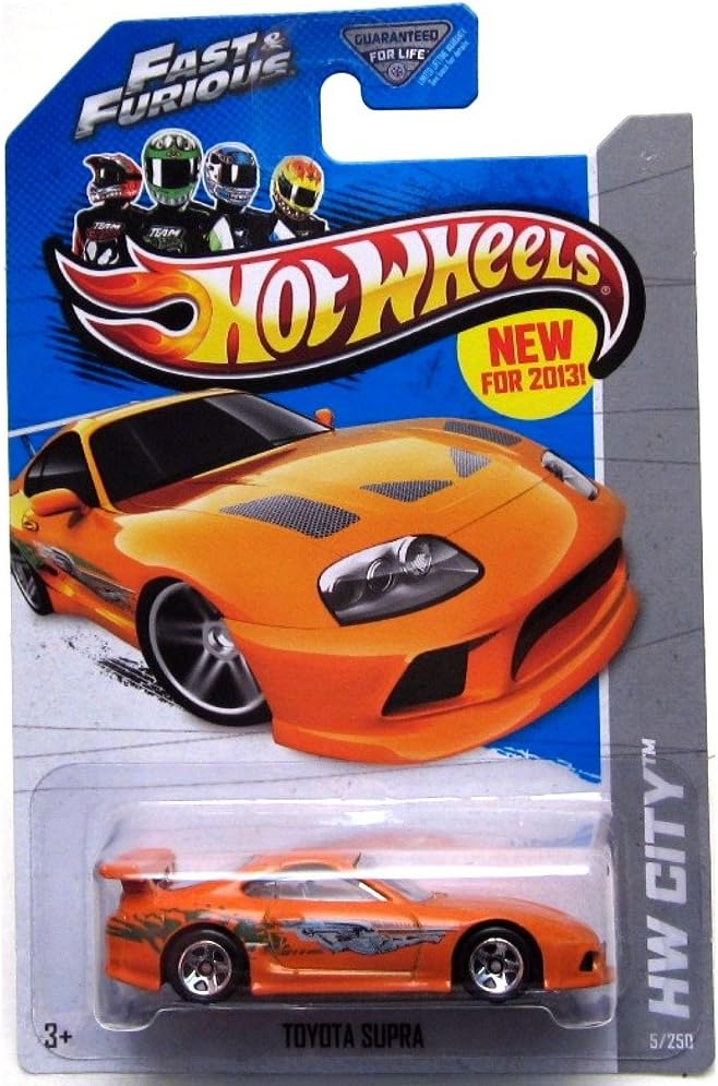 2013 Hot Wheels Hw City - Toyota Supra - Fast & Furious