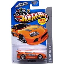 Toyota Supra '13 Hot Wheels 5/250 Orange Vehicle