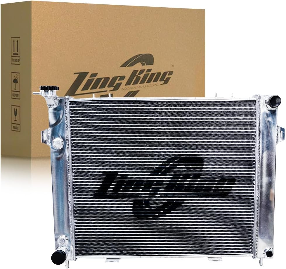 2481 CU2481 3-Row All Aluminum Radiator Compatible with 2002 2003 2004 2005 2006 JEEP KJ LIBERTY V6 3.7 AT