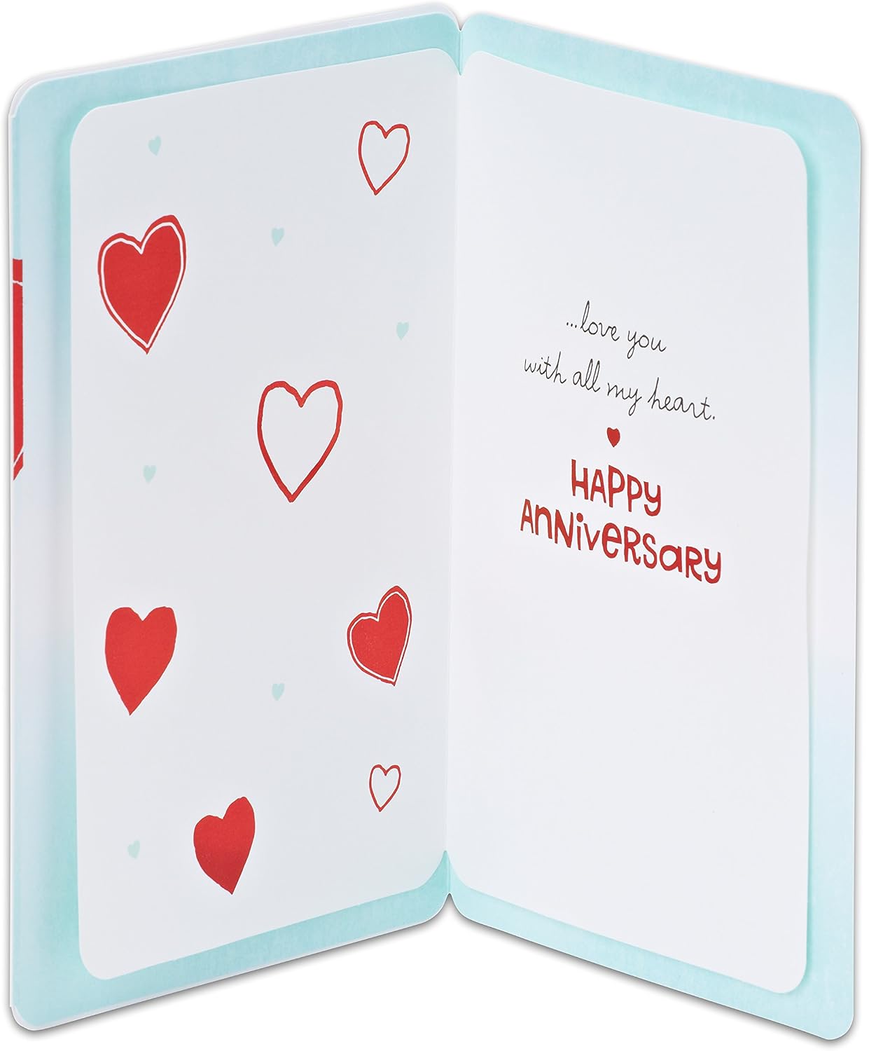 American Greetings Romantic Anniversary Card (Love You With All My Heart)