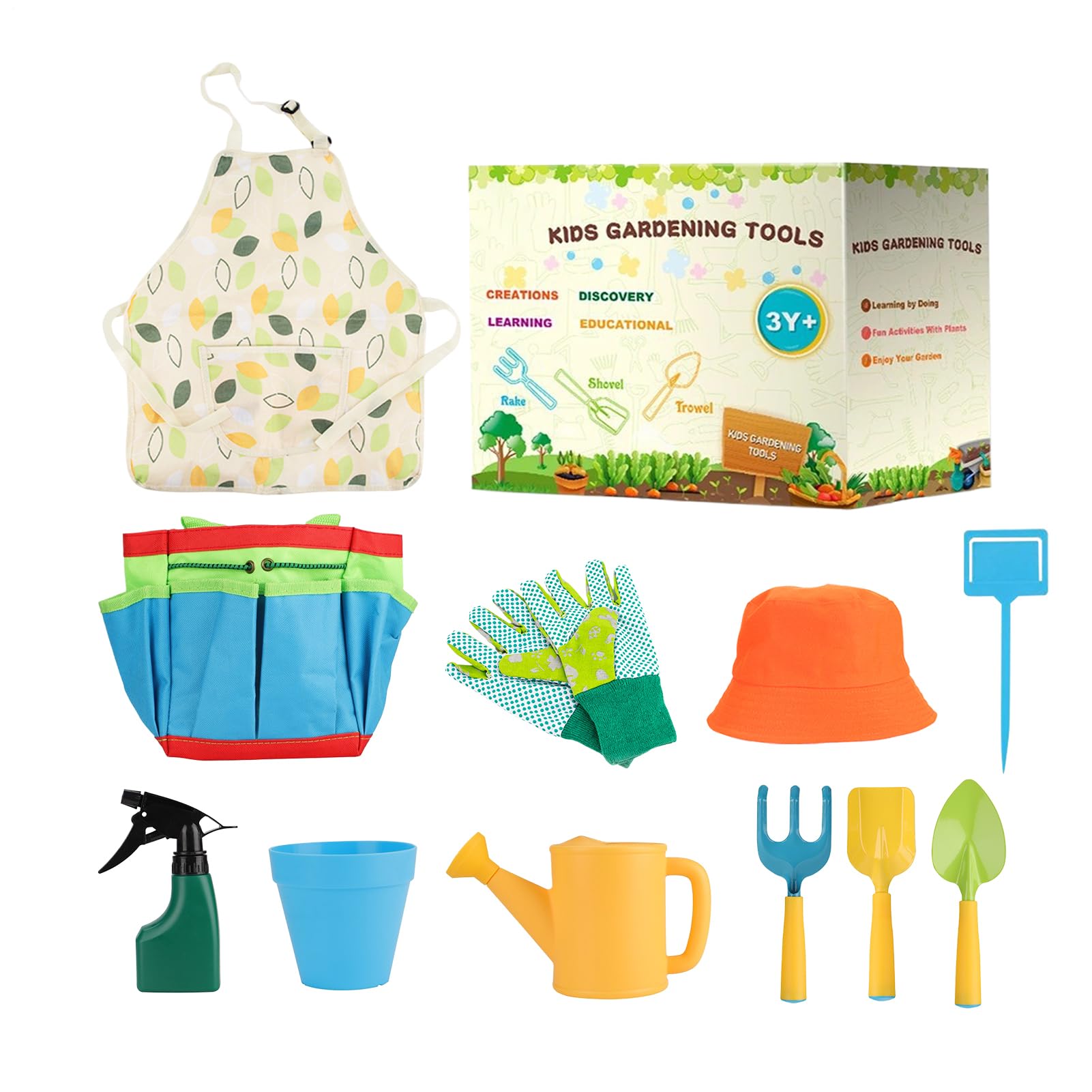 Outils de Jardinage pour Arrosoir et Râteau