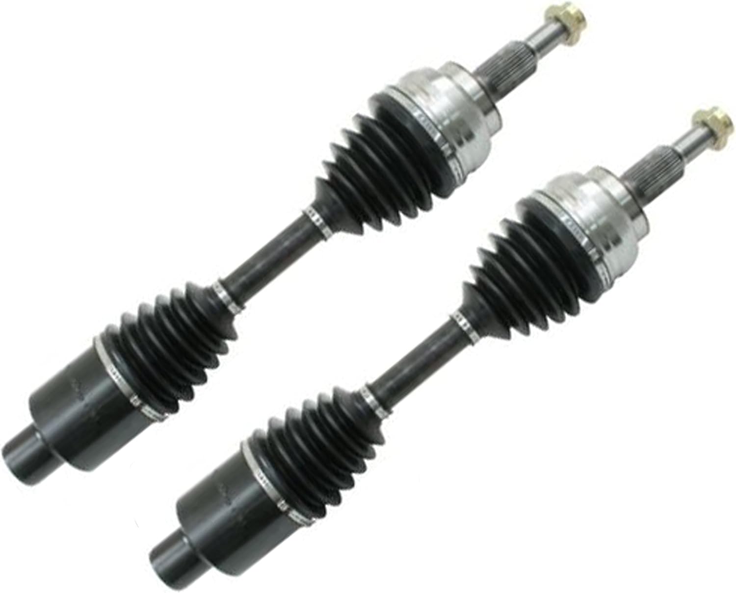 DTA DT1200120011 Front Driver and Passenger Side Premium CV Axles (New Drive Axle Assemblies - 2 pcs (Pair)) Compatible with 2006-2010 Ram 1500 Pickup, 2011 Ram 1500