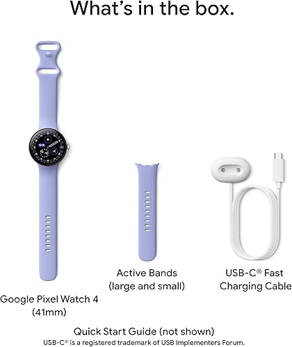 Miniatura 12 de Google Pixel Watch 4 (1.614 in) - Reloj inteligente Android - Ritmo cardíaco y seguimiento del sueño - Batería de 30 horas - Seguimiento de fitness