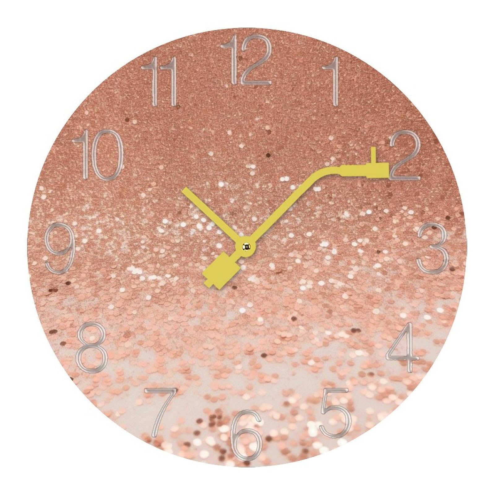 Horloge murale silencieuse sans tic-tac pour un calme absolu au bureau ou à la maison