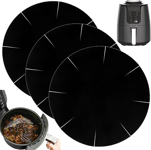 INFRAOVENS Cubierta protectora para freidora de aire redonda, accesorios innovadores para freidora de aire y utensilios de cocina para freidora de