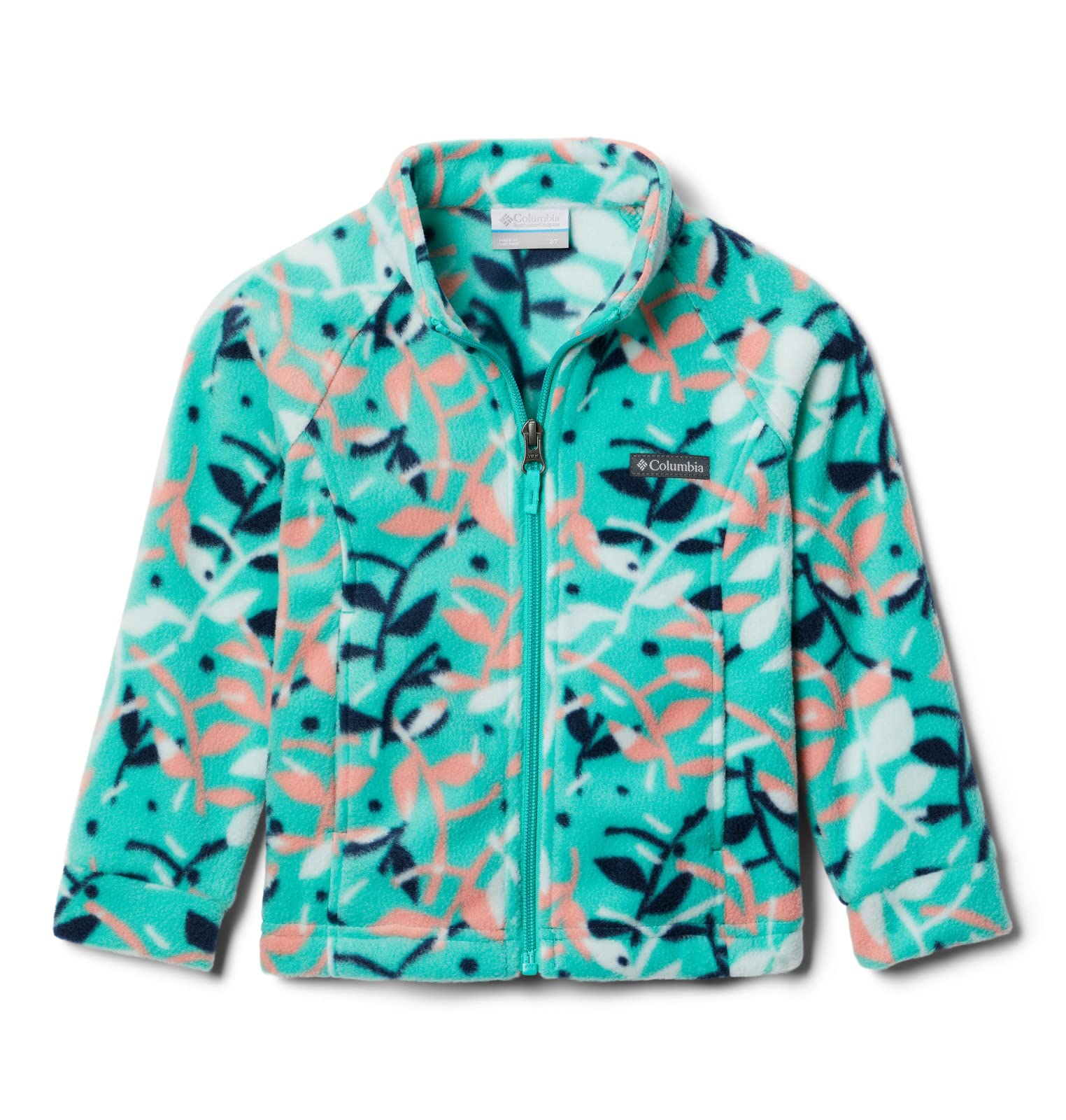 Columbia Youth Girls Benton Springs II Printed Fleece Jacket