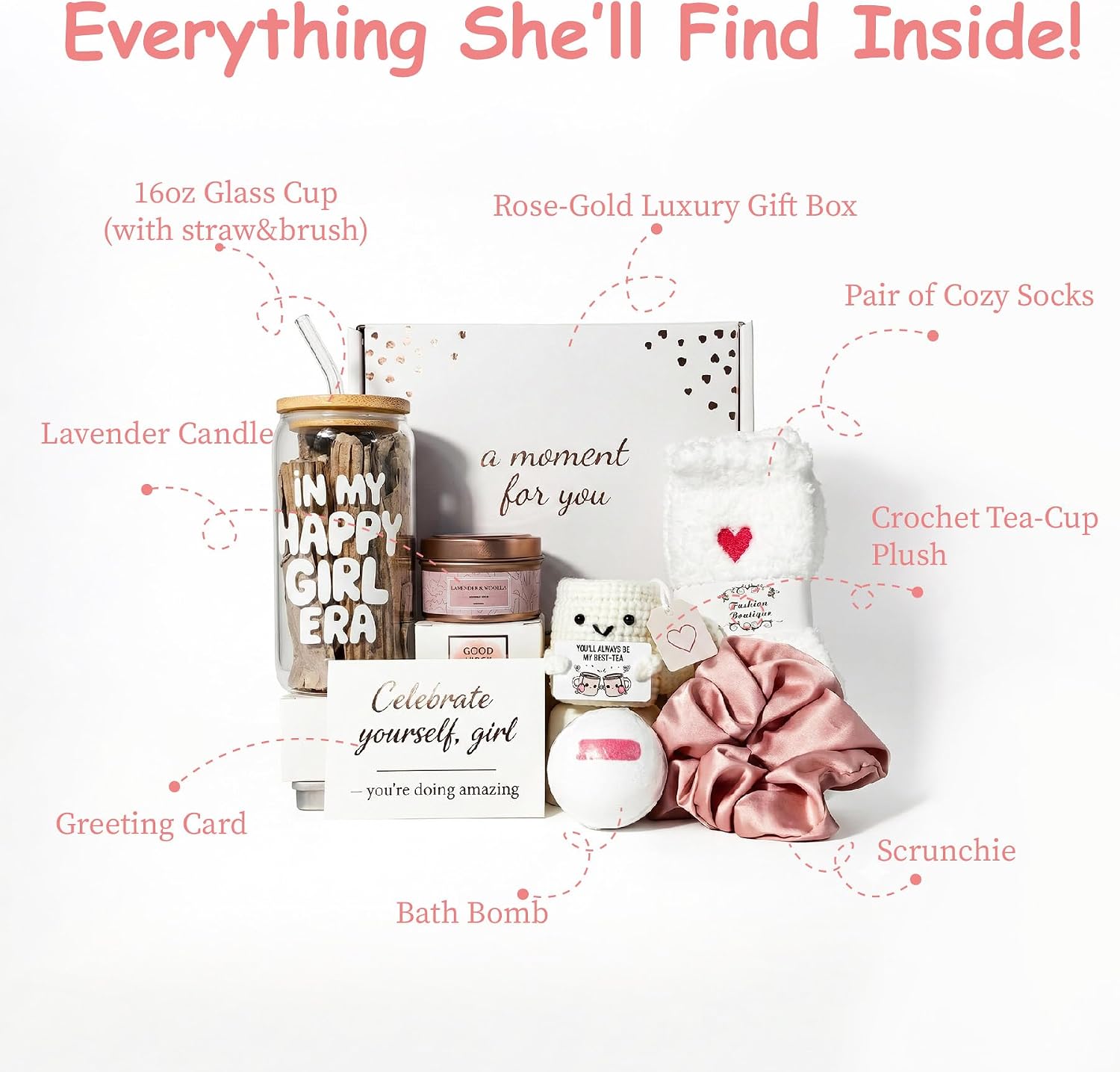 Best Friend Bestie Birthday Gifts for Women, Friendship Gifts for Women