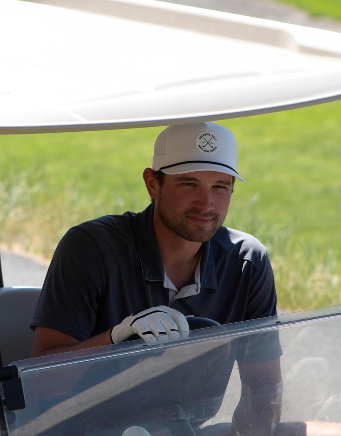 Golf Hat for Men - Golf Snapback - Fun Hat for Golfing - Rope Golf Hat for Men and Women - Make More Birdies - Image 6