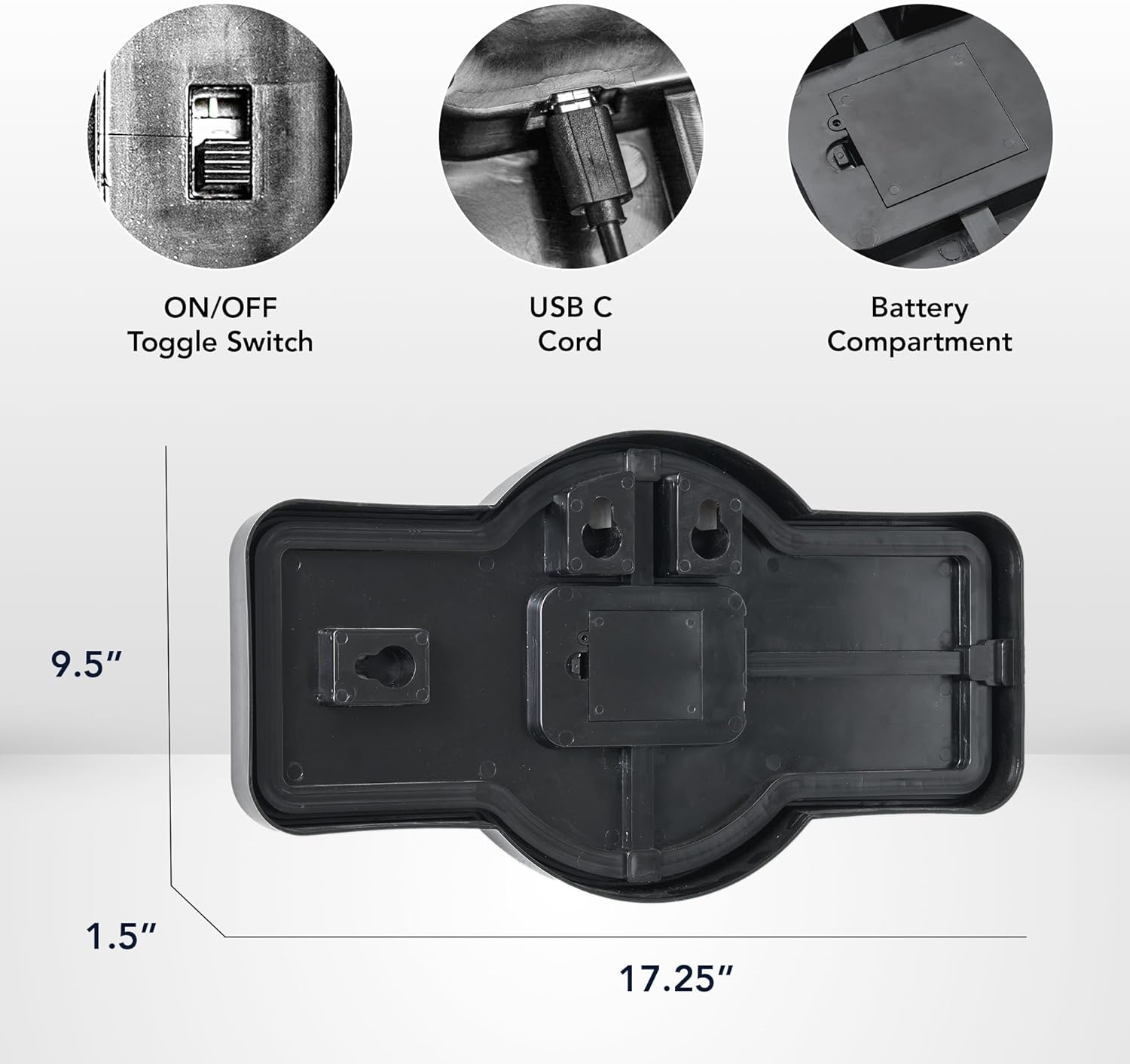 American Art Decor LED Neon Rope Wall Sign - Battery & USB Powered - Vintage Room Decor - Retro Lights for Bar, Man Cave, Garage, Game Room & More (Texaco, 9.5" x 17.25" x 1.5")