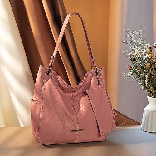 Miniatura 2 de Montana West Bolso de hombro oculto para mujer, bolsos cruzados de cuero
