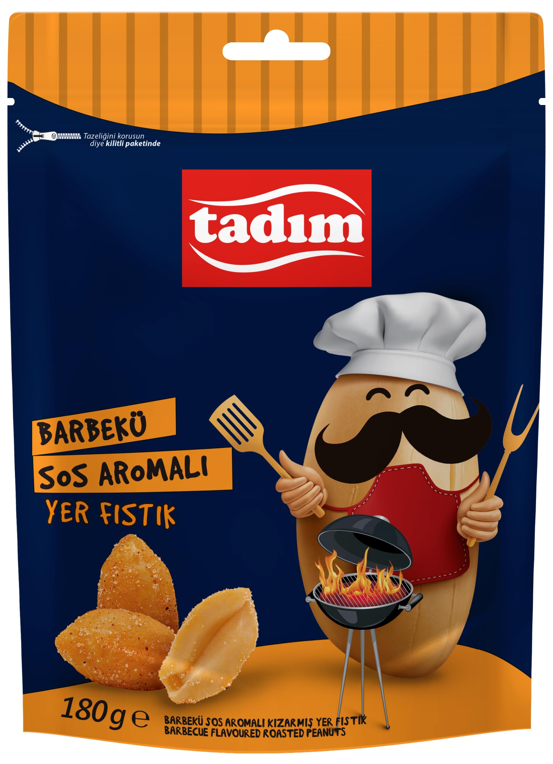Tadım Yer Fıstığı Barbekü Soslu 180 Gr