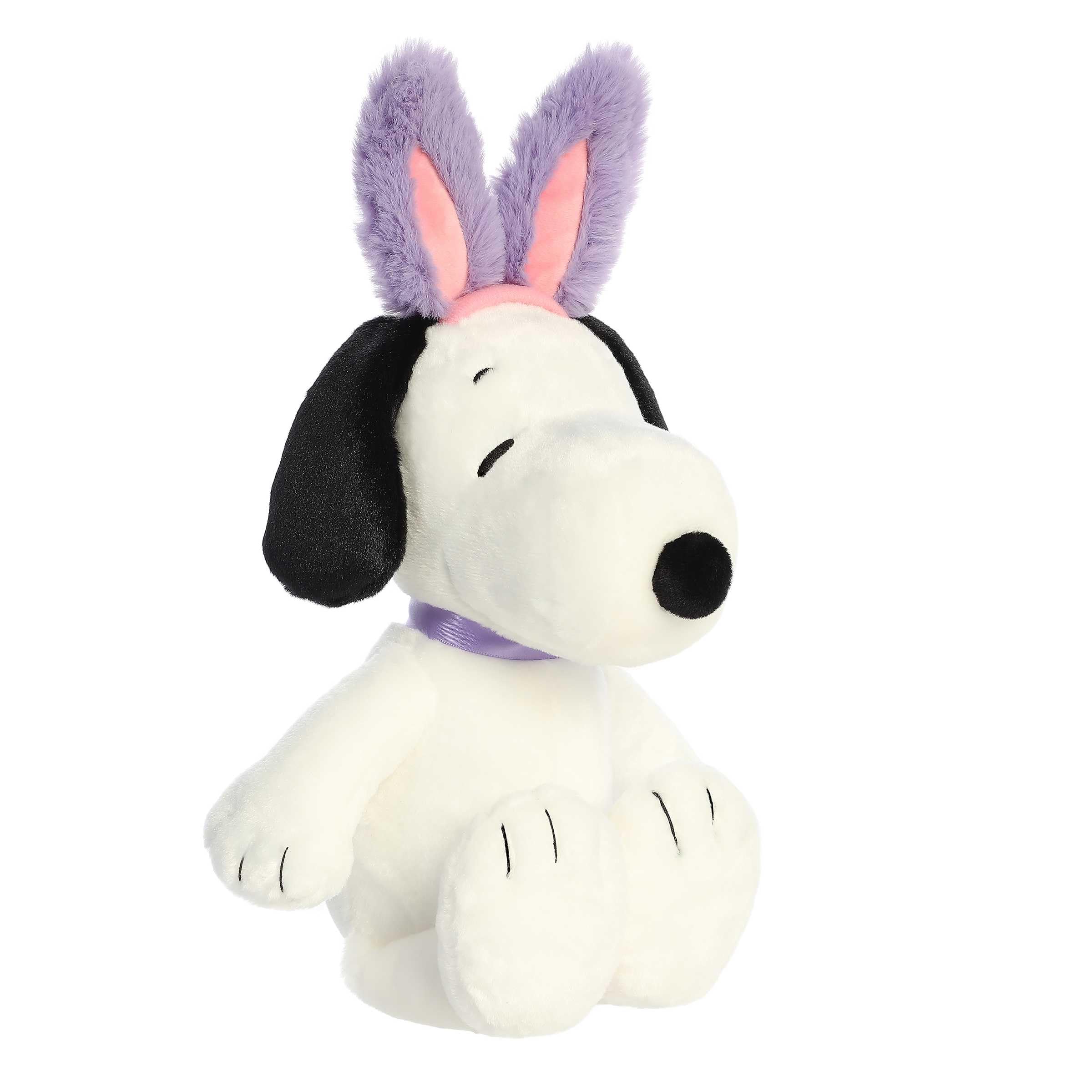 Aurora® Timeless Peanuts® Snoopy Stuffed Animal - Classic Characters - Lasting Memories - with Bunny Ears 11 Inches