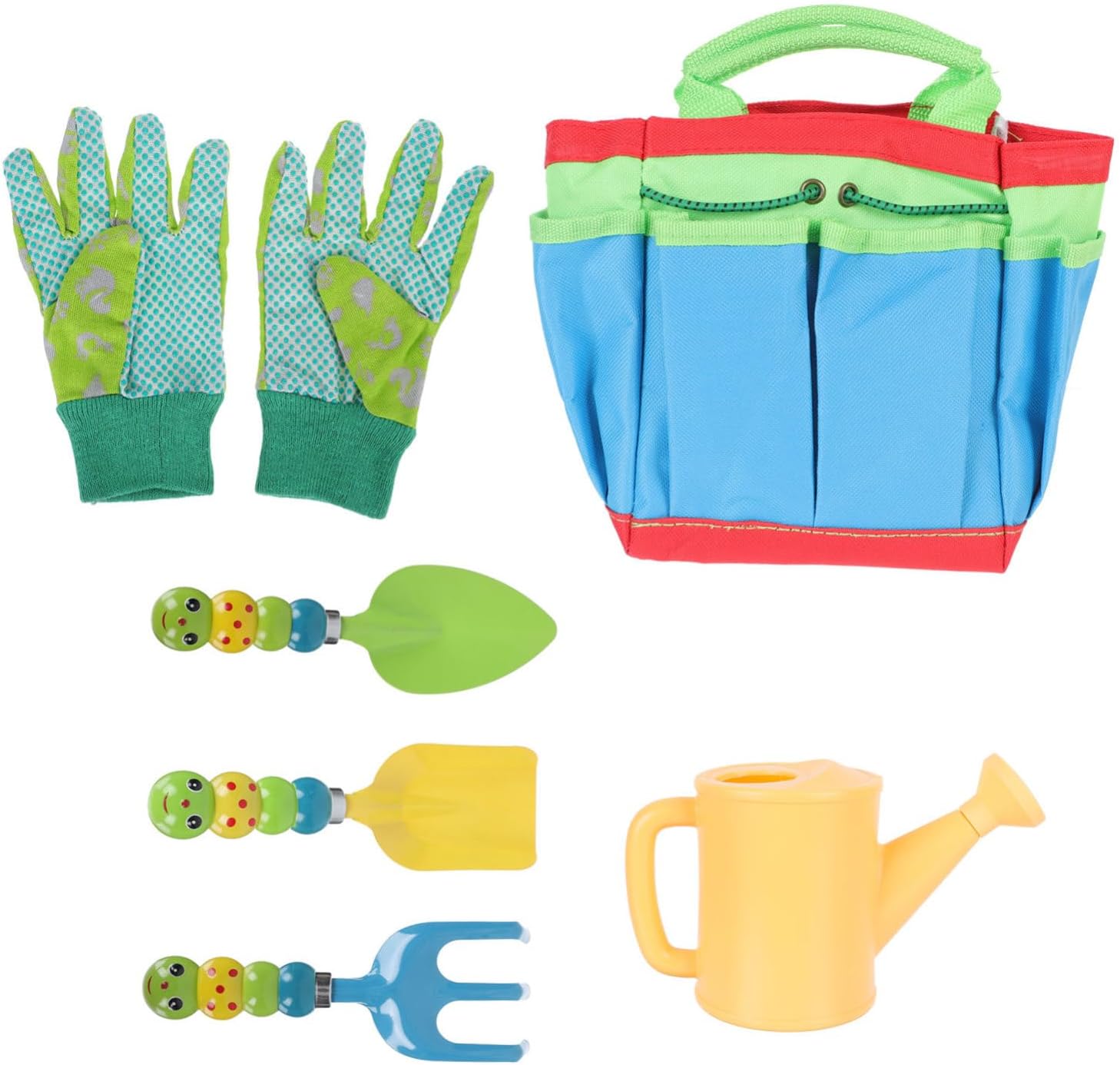 1set Boy Girl Gardening Tools Garden Tool Kit for Sturdy and Lightweight Gardening Toys for Boys and Girls for Sand and Garden Activities