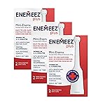 Enemeez Plus Mini-Enemas, docusate Sodium with benzocaine Stool Softener, Fast-Acting Constipation Relief, Promotes Bowel Movement in 2-15 Minutes, 2ct, 3 Pack (6 Total) Single-Use 5ml Tubes