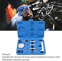 Vista 5 de Kadimendium Herramienta de ajuste estático de inyección de combustible Medidor de tiempo completo de bomba de inyección eficiente para motores