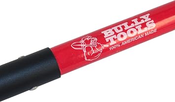Bully Tools Rice Shovel - 14-Gauge Steel Heavy Duty Spade Shovel with Long Fiberglass Handle for Digging Wet Soil, Durable and Ideal for Digging Waterlogged Soil - 100% Made in The USA, 58-inch