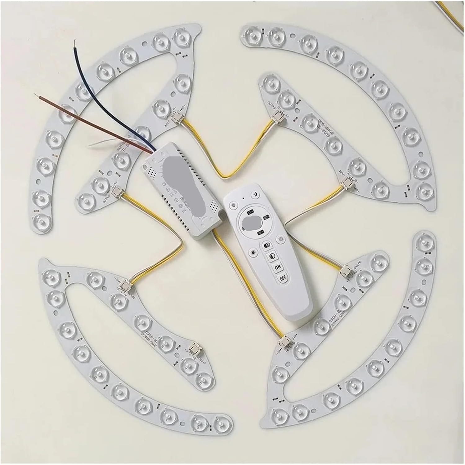 LED Module lamp Including Remote Control Driver(3pcs 9Wx2)