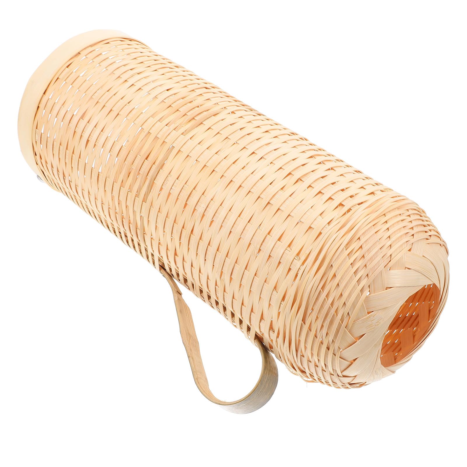 Funda de bambú para botella de agua caliente de 2L Levemolo, exclusividad tejida a mano