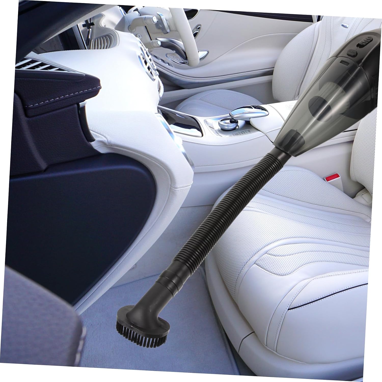 12v Cordless Handheld Car Vacuum Cleaner Powerful Dust Lightweight Design Low Noise Under Easy to Use for Liquid and Cleanup for Black