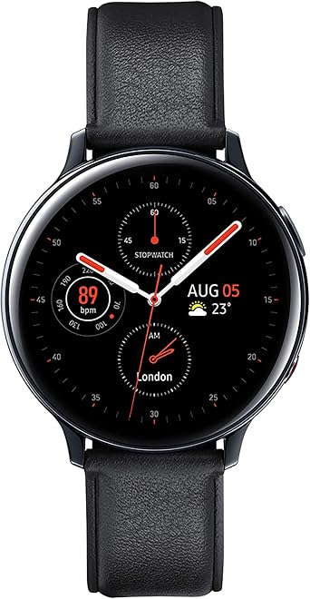 Samsung Galaxy Watch Active2 4G LTE Stainless Steel 44 mm - Black (UK  Version) : Amazon.co.uk: Electronics \u0026 Photo