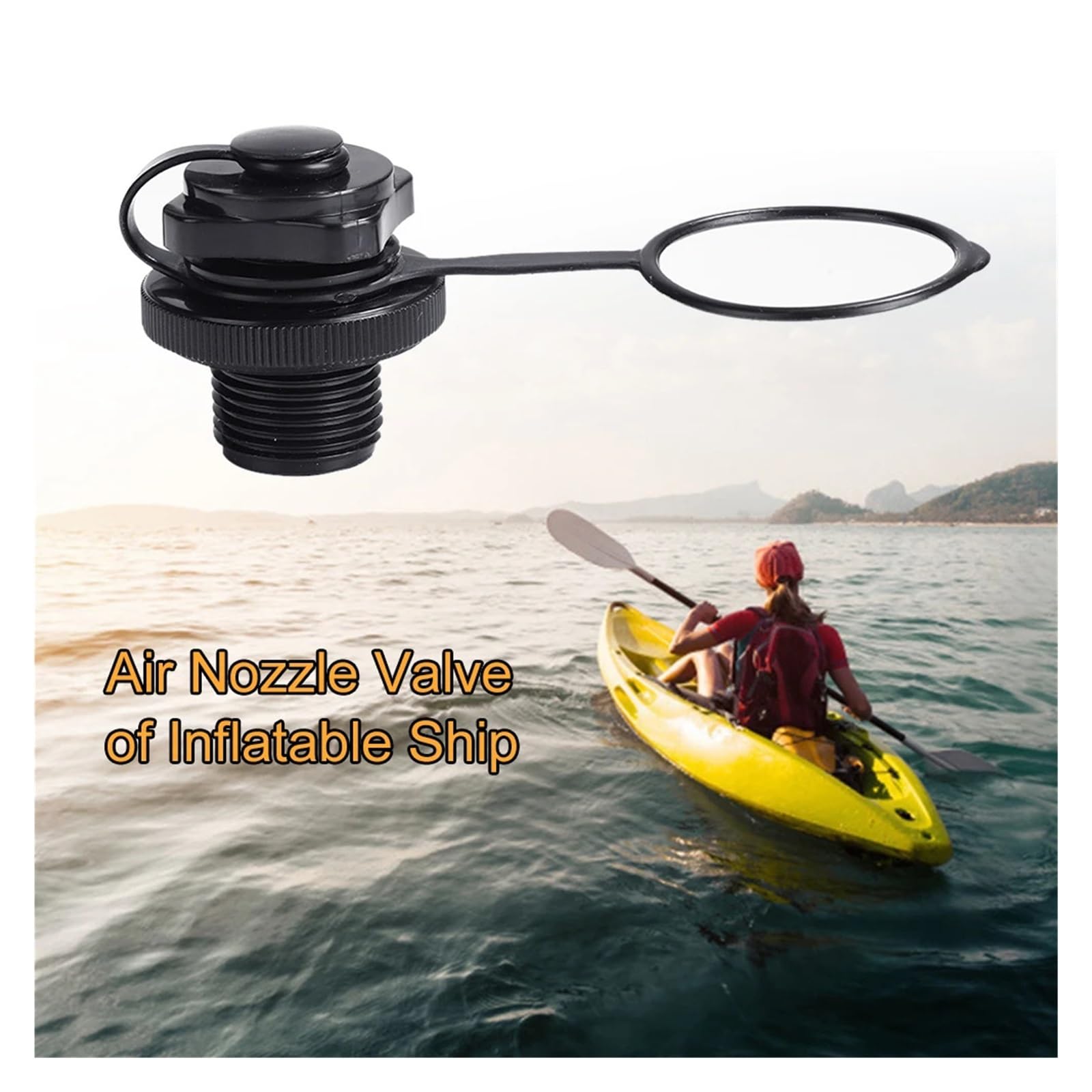 1-10 Stück Luftventil, Luftventil-Düsenkappe, Luftventil, Schlauchboot, Spiral-Luftstecker, Luftmatratzenstecker, Ersatz für Schlauchboote, Luftmatratzen