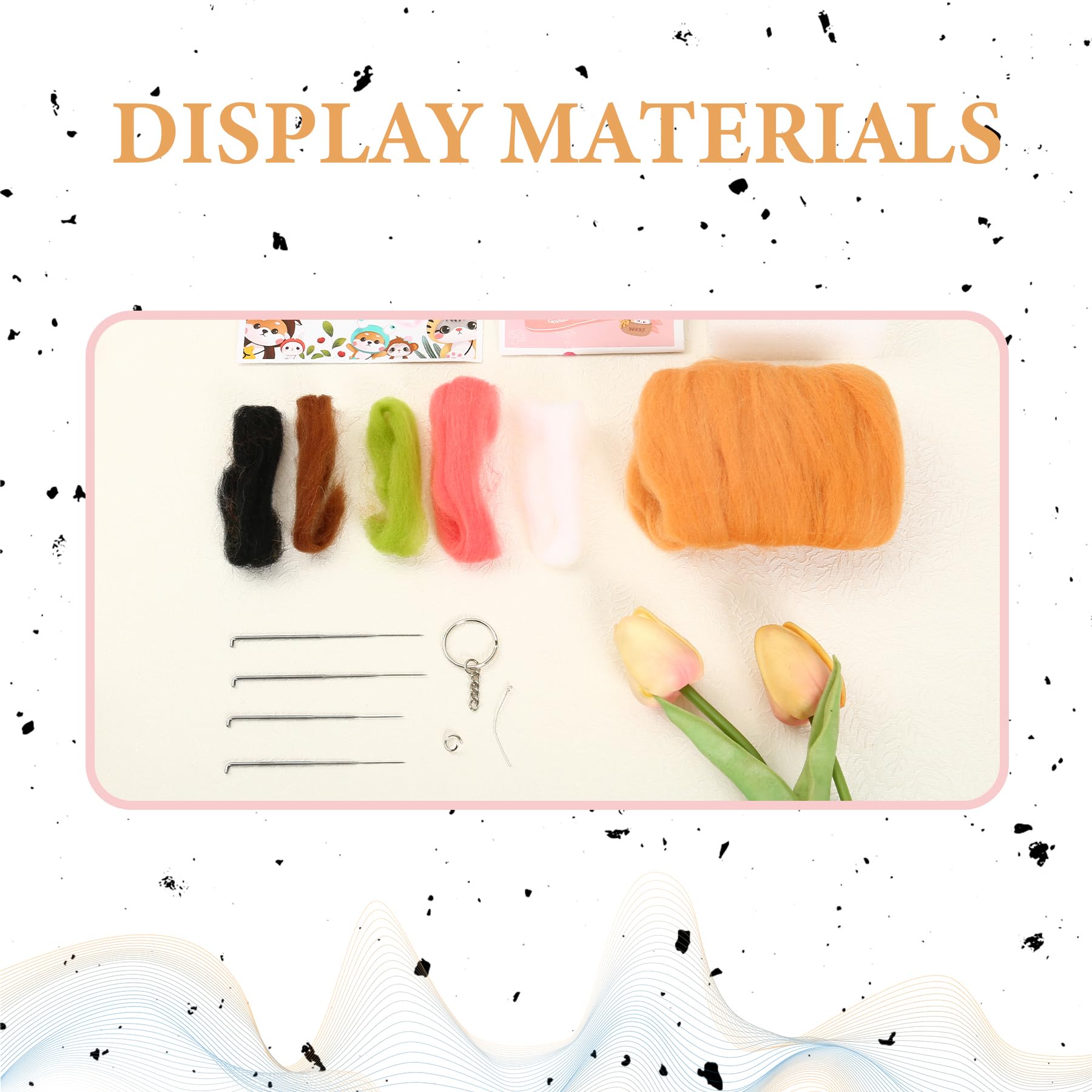 Wasise Felting Kit, Craft Kits for Adults Needle Felting Kit And Tools, Hobbies for Adults Women Craft Ideas Set - Image 3