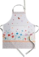 Vista 101 de Maison d' Hermine Delantal 100% de algodón para mujeres con bolsillo de cocina delantal de chef para hombres, decoración de Pascua