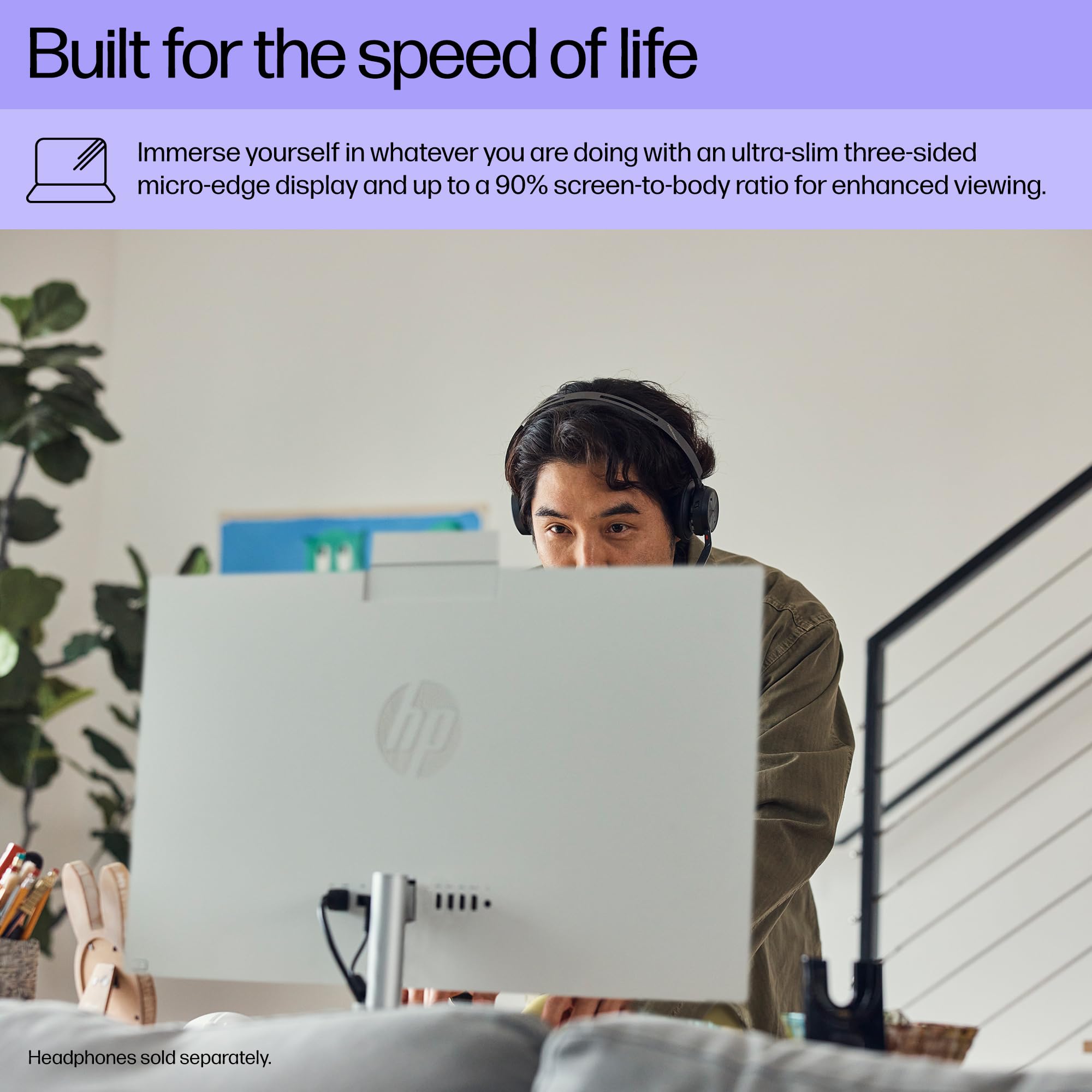 Amazon.co.jp: HP 27インチオールインワンデスクトップPC、FHD