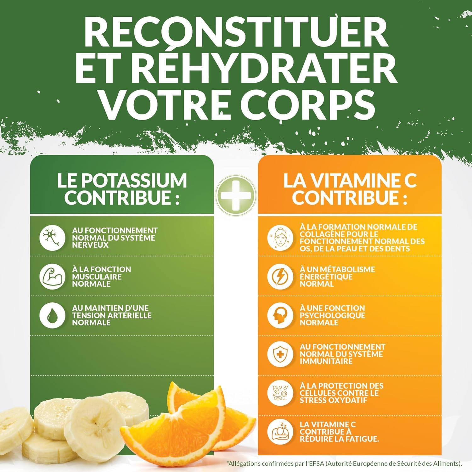 Potassium 1550mg & Vitamine C - 240 Comprimés Végétaliens - 4 Mois d’Approvisionnement - Citrate de Potassium à Forte Puissance - Support d'Électrolytes Naturels - Nu U Nutrition