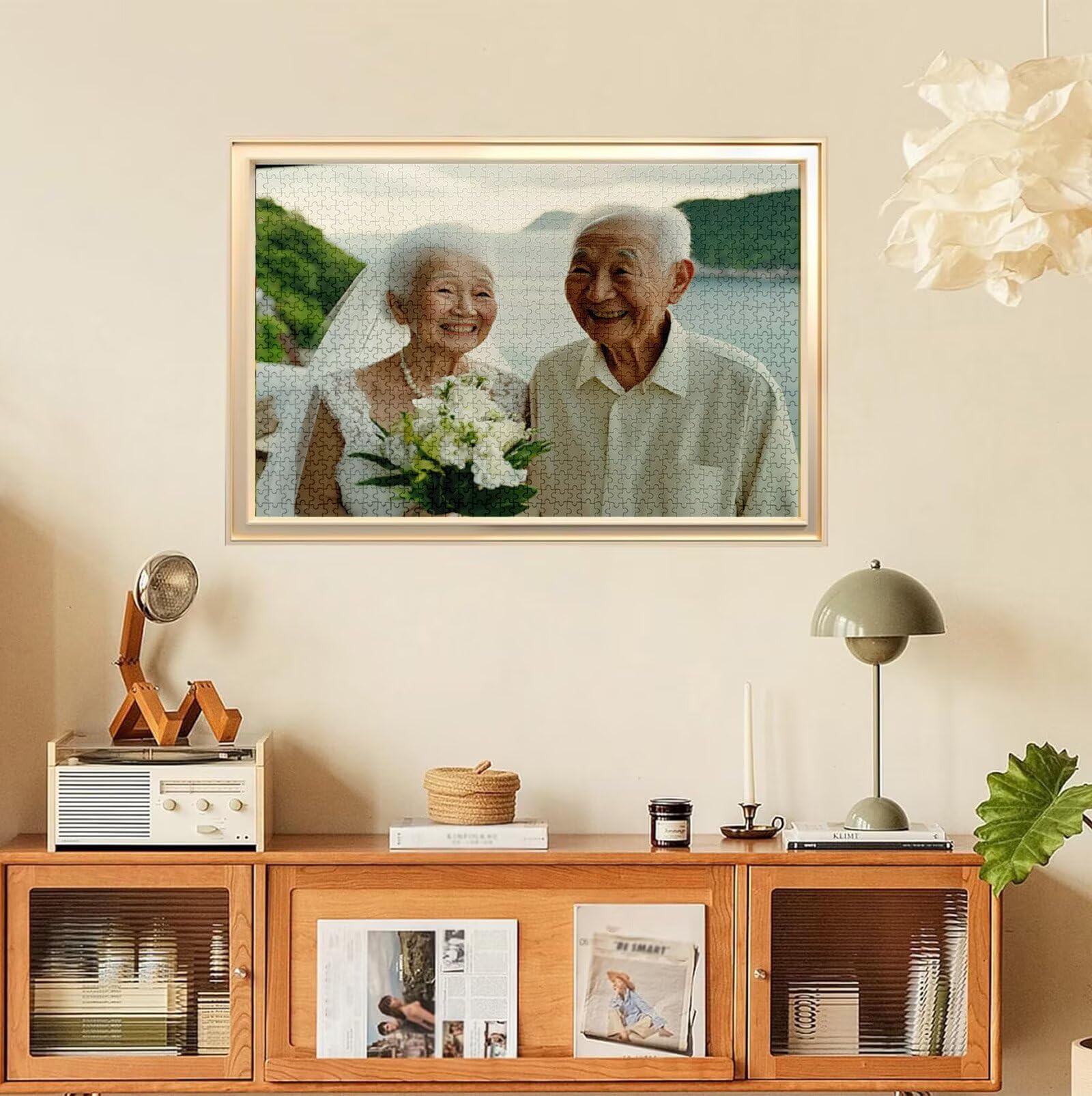 Puzzle Personalizado con Foto, Personalizada Rompecabezas Personalizado Diseña tu Logo Foto o Texto, Personalizado Navidad Halloween San Valentín Parejas Niños Familia Amigos h-2445