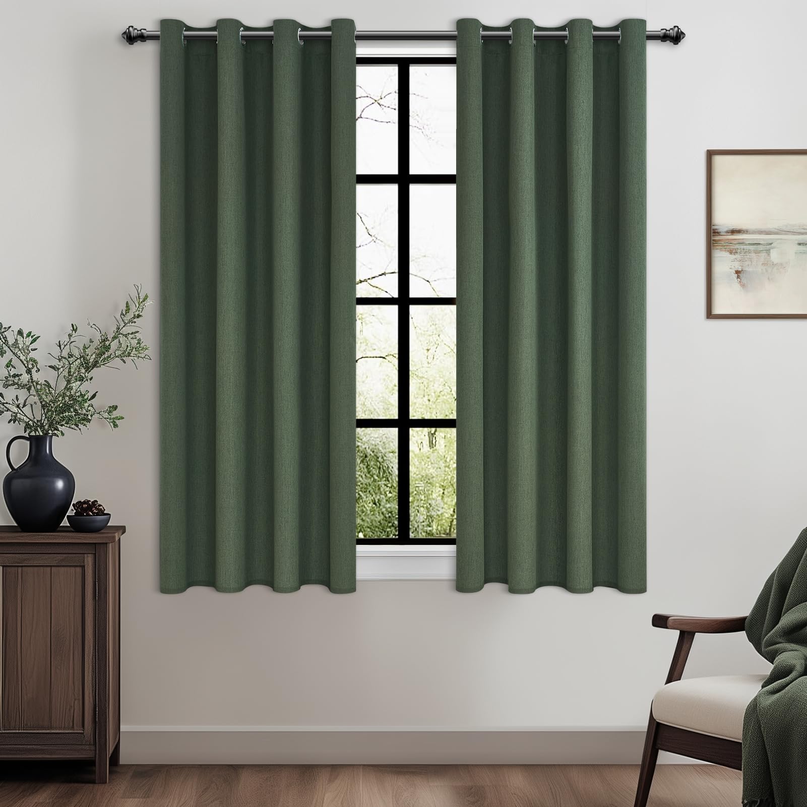 MRTREES Transparant voilegordijn, 225 cm lang, 2 panelen, linnenlook, met zeilringen, voor slaapkamer, woonkamer, terrasdeur, 140 x 225 cm, wit MRTREES Transparant voilegordijn, 225 cm lang, 2 panelen, linnenlook, met zeilringen, voor slaapkamer, woonkamer, terrasdeur, 140 x 225 cm, wit