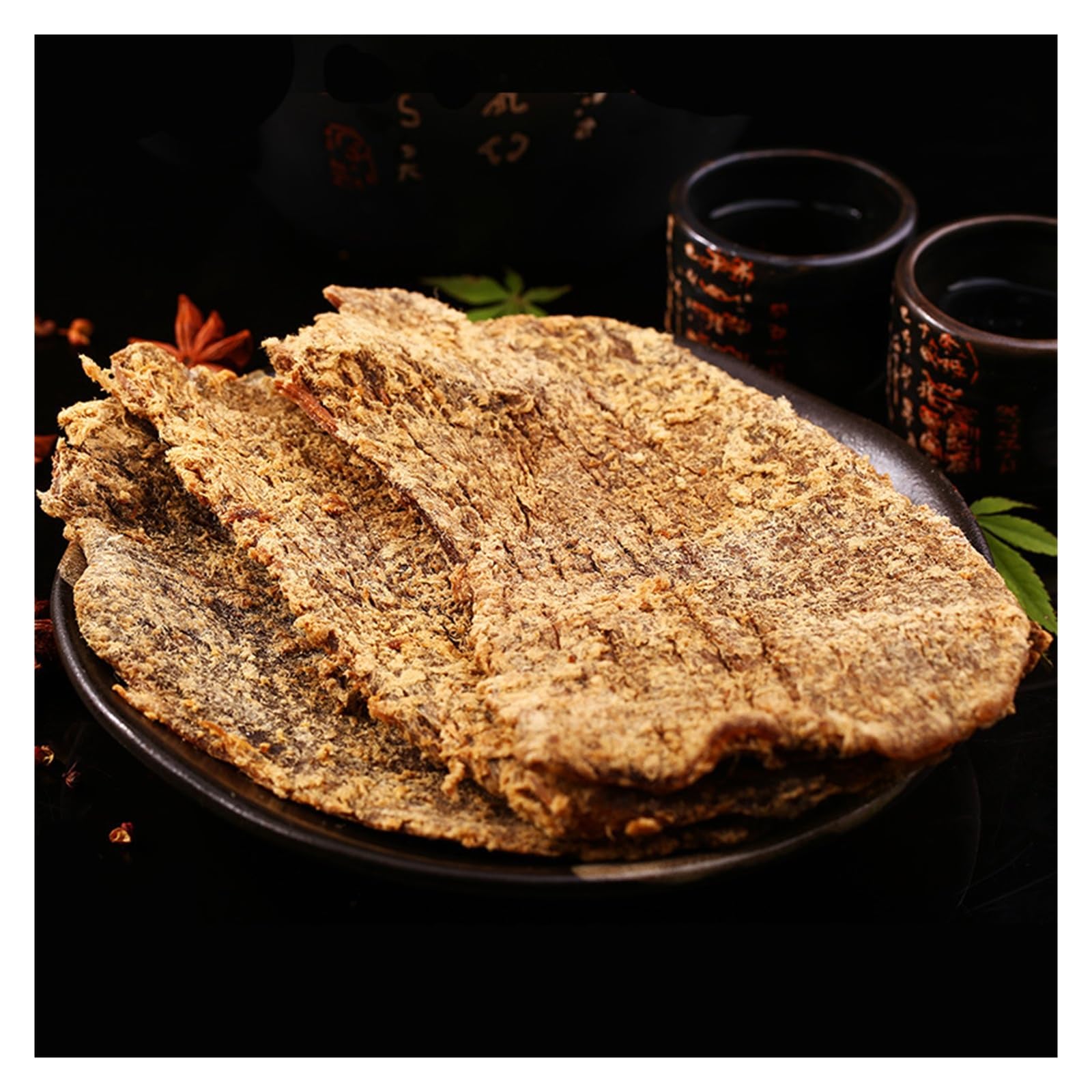50 g de carne de res en rodajas con cinco especias, córtela con la mano y saboree el rico sabor carnoso.(4bag)
