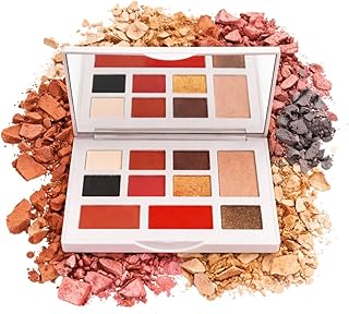 Rabbit Habit Paleta facial todo en uno, 6 som...