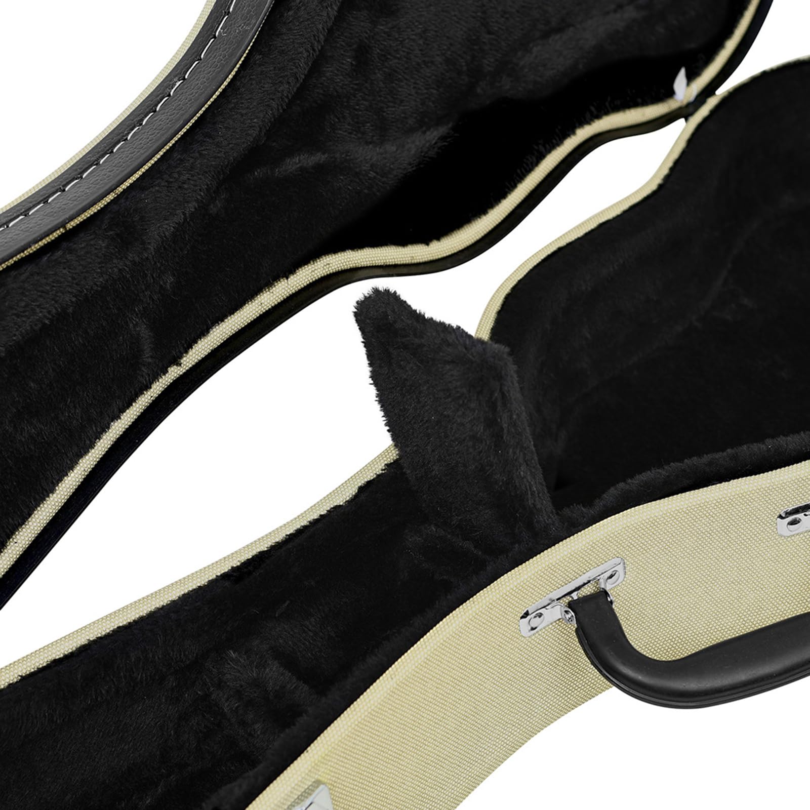 Custodia portatile per ukulele, custodia in pelle e struttura in metallo, per esercitazioni quotidiane e concerti